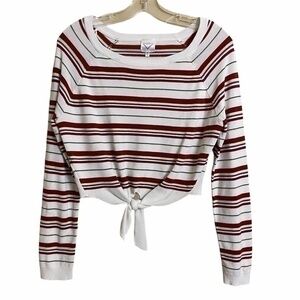 Freshman Lightweight Crop Sweater Size Medium